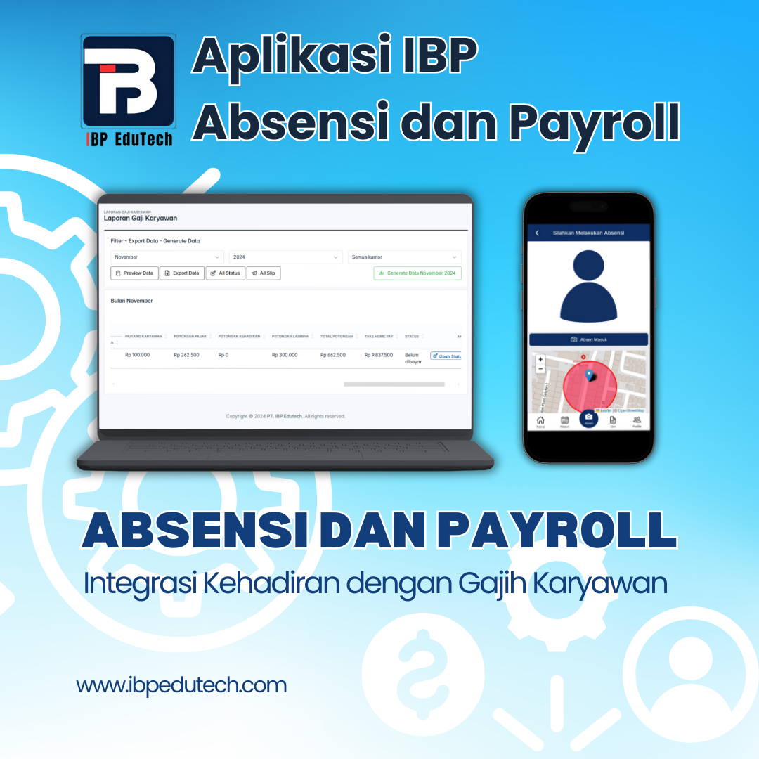 Absensi dan Payrol - Aplikasi IBP Absensi dan Payroll